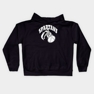 Spartan Mascot Kids Hoodie